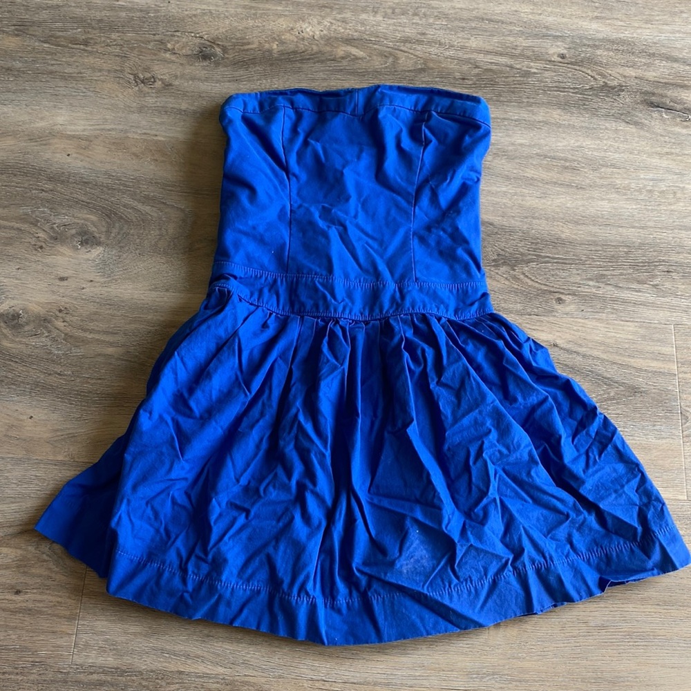 Size small structured mini (bustier top and flared skirt)